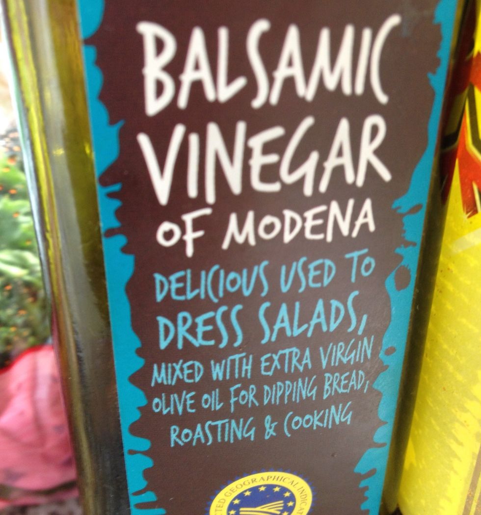 Preheat the oven to about 150*F. Bring out that everlasting bottle of Balsamic vinegar in your pantry...