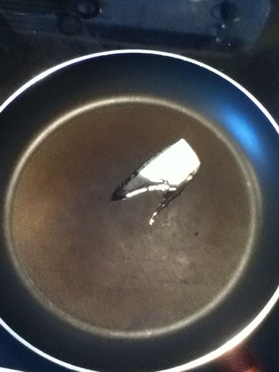 Preheat the pan.