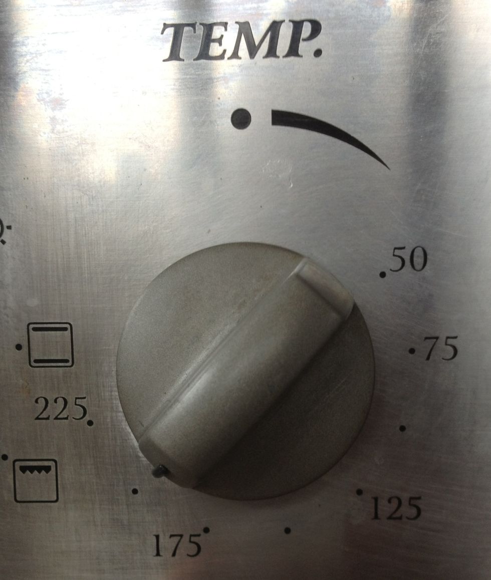 Preheat your oven at 200 degrees C