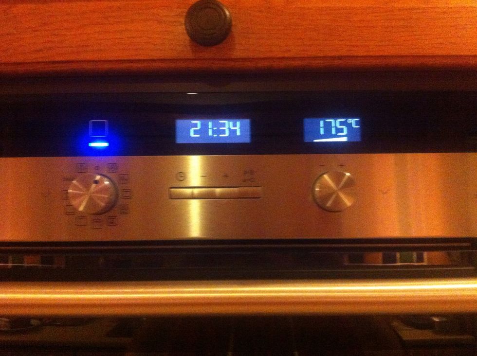 Preheat your oven to 190 degrees (175 fan assisted) or gas 5-