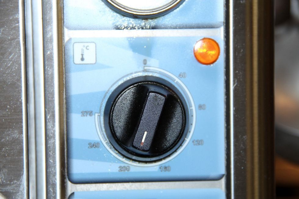 Preheat your oven to 200 celsius