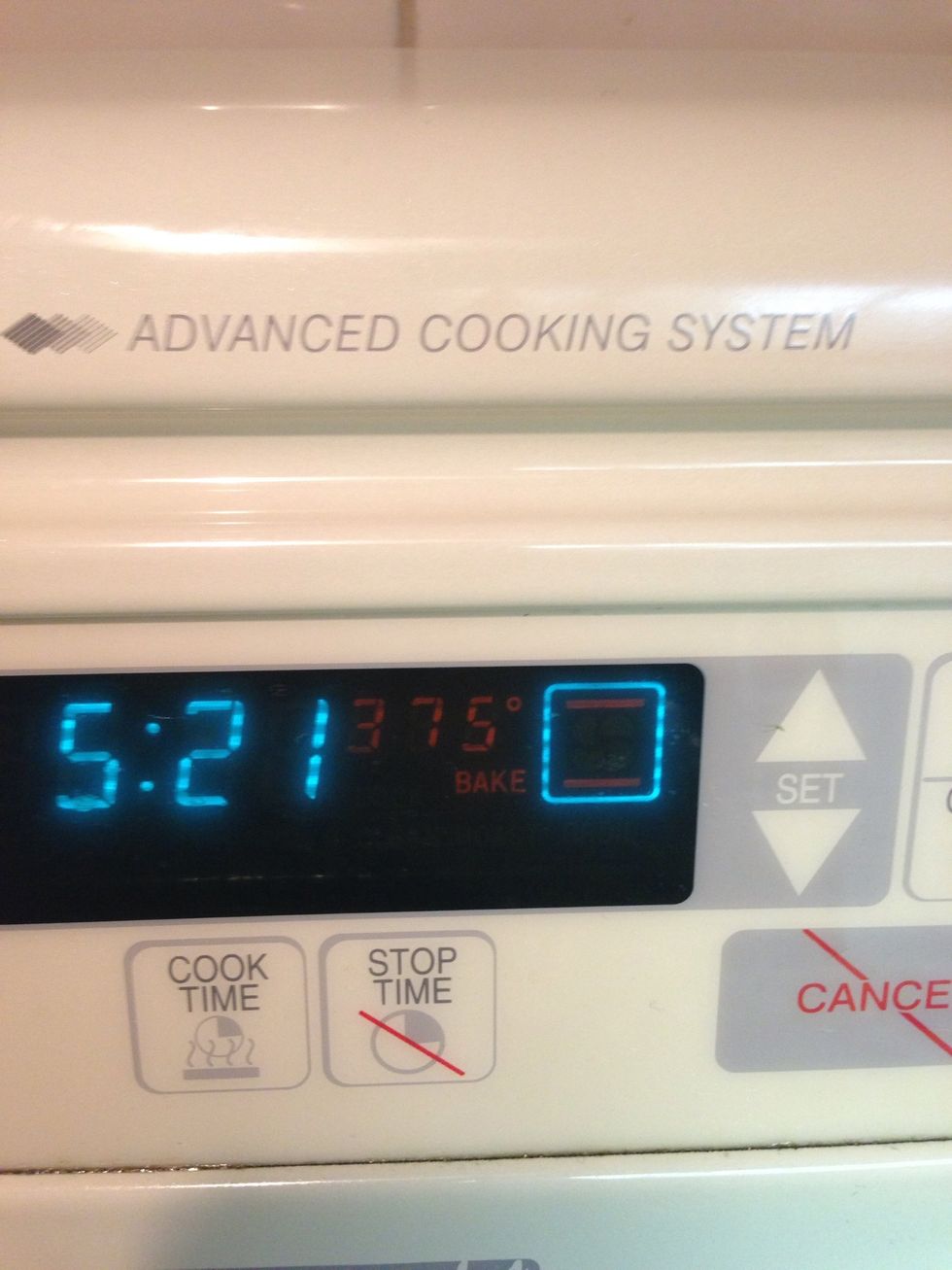 Preheat your oven to 375 degrees.