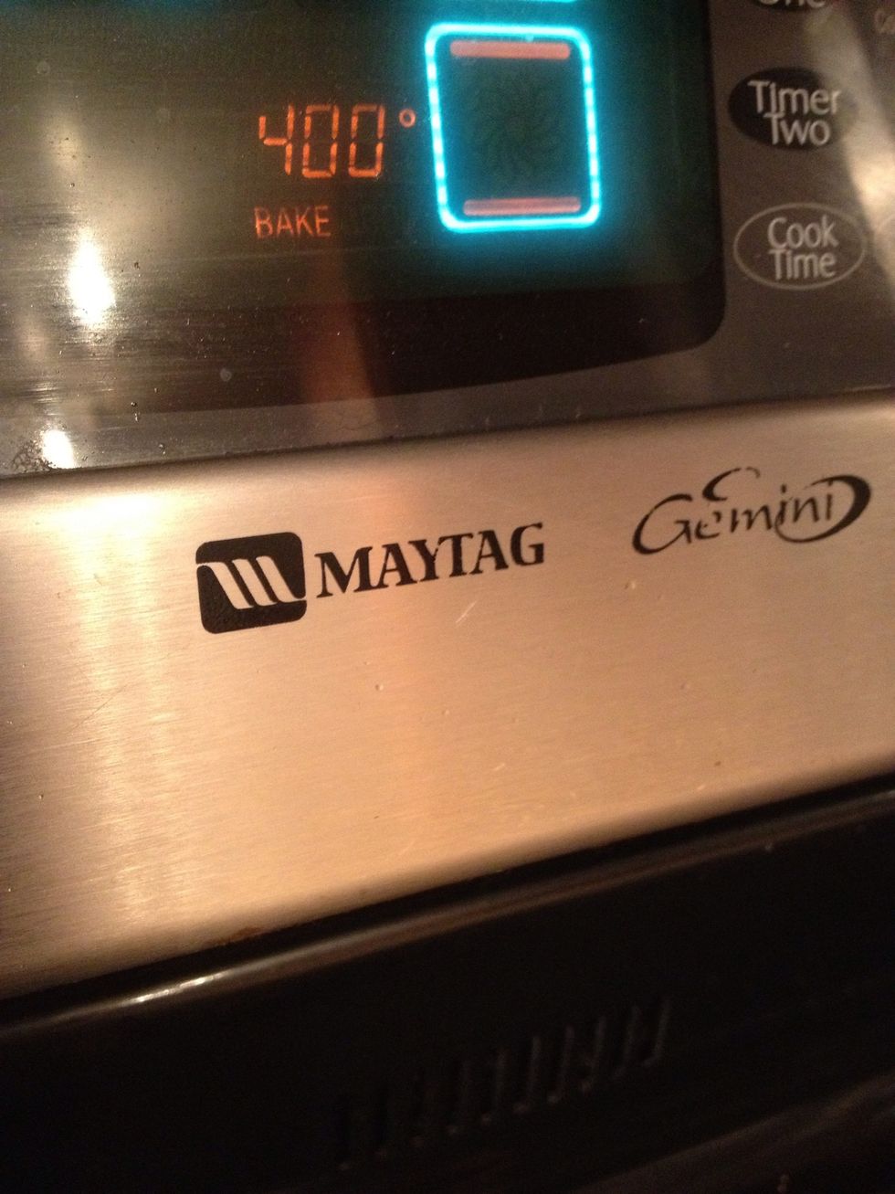 Preheat your oven to 400F.