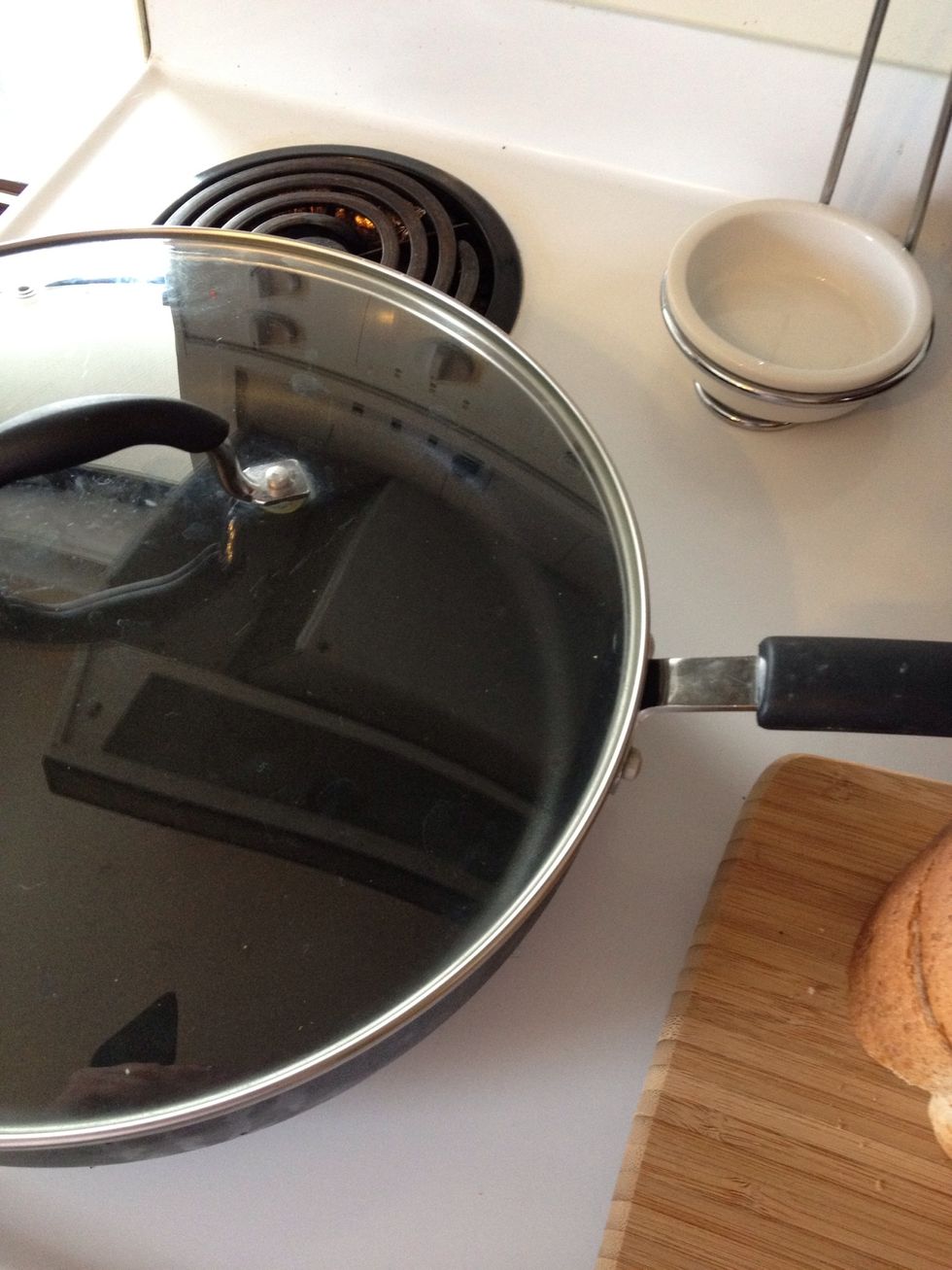 Preheat your skillet to medium.