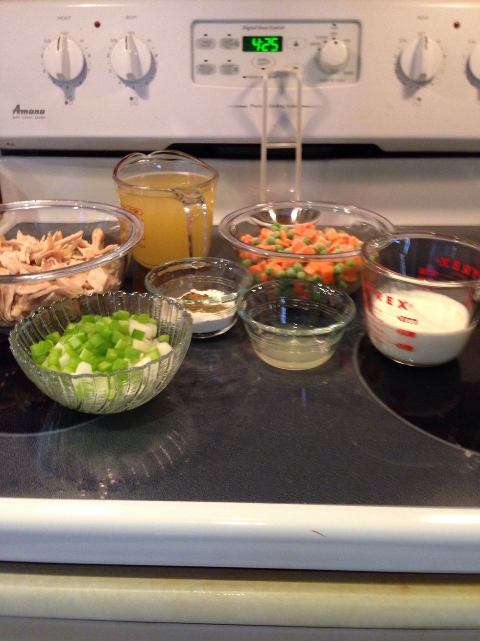 Prep your ingredients before starting, as some of these steps come together fairly quickly.