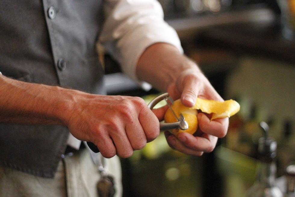 Prep your lemon twist