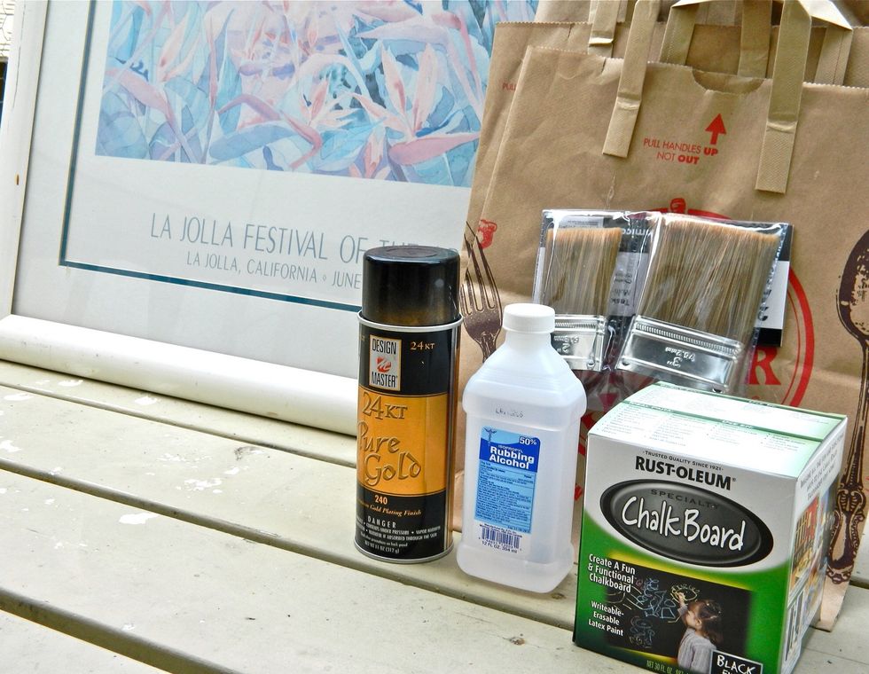 Prep your supplies.