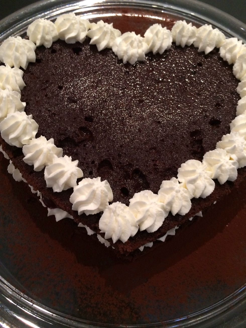 Preparation of the syrup. If you get the sour cherries in simple syrup. strain the cherries and boil with sugar. Add the kirsh (acherry alcohol) to the syrup and baste generously the layers