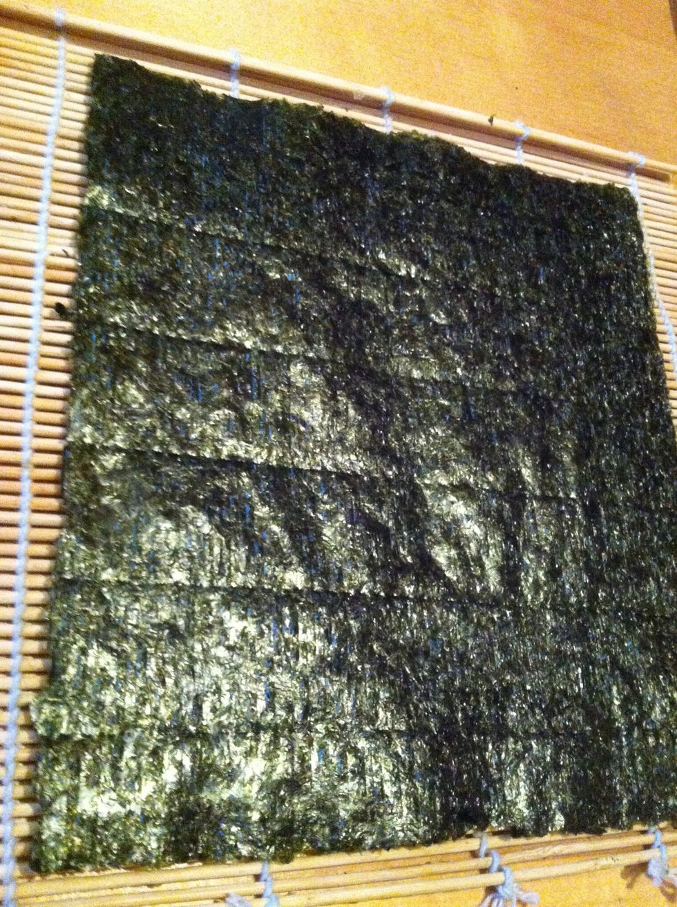 Prepare a sheet of Yaki Nori