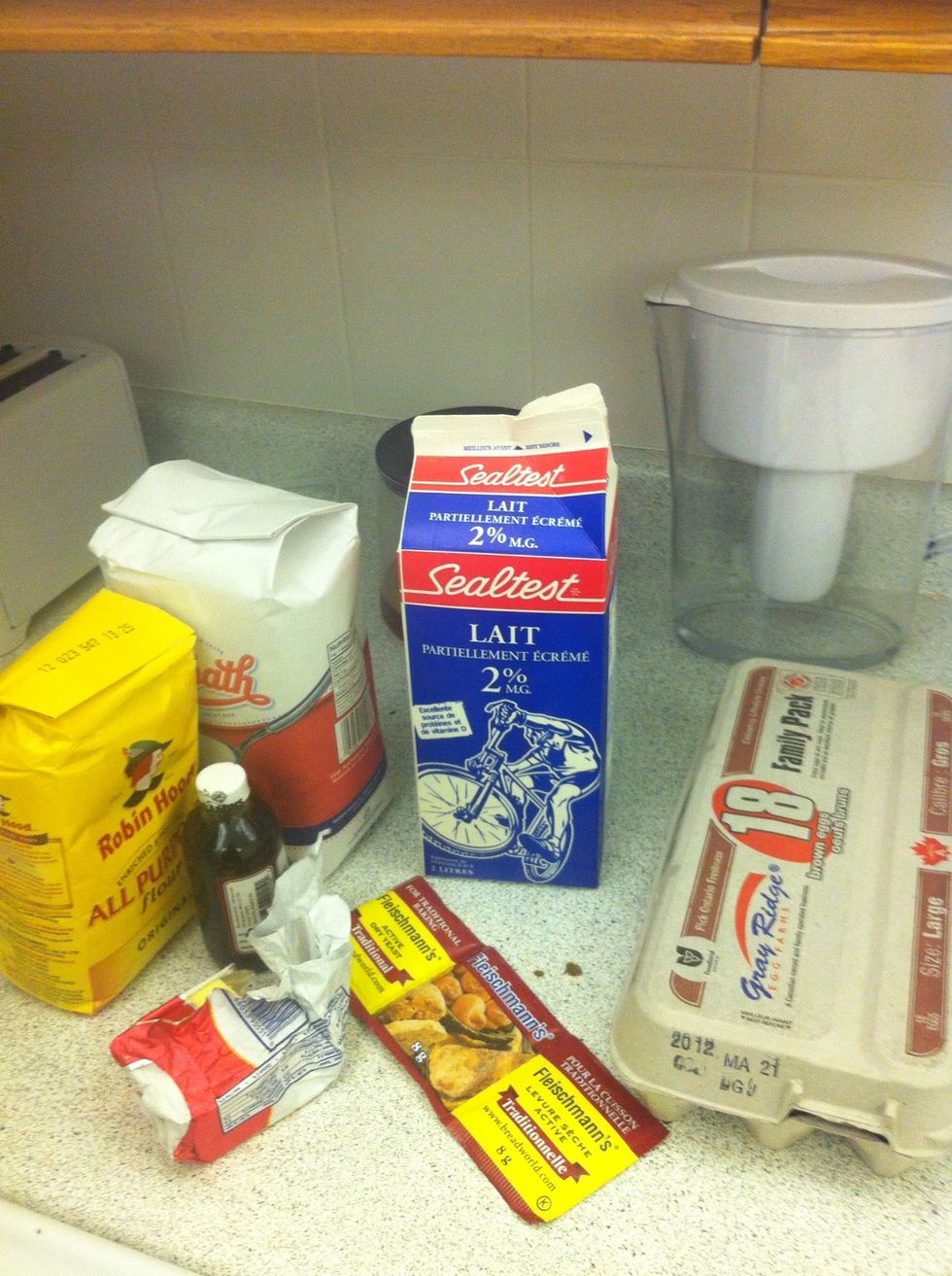 Prepare all the ingridients