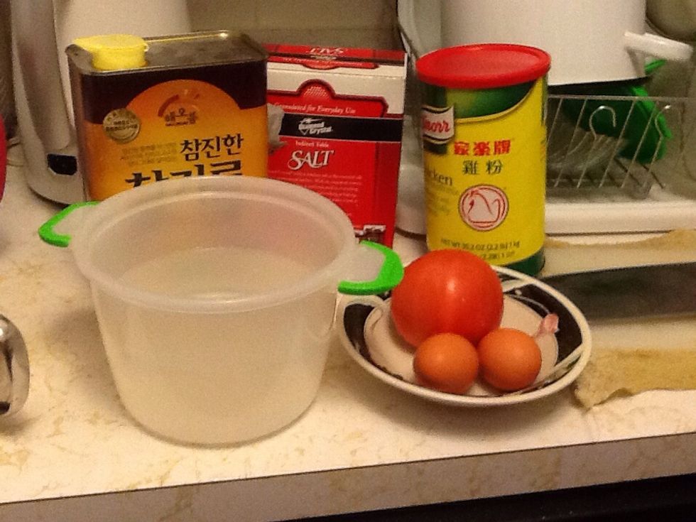 Prepare all the supplies