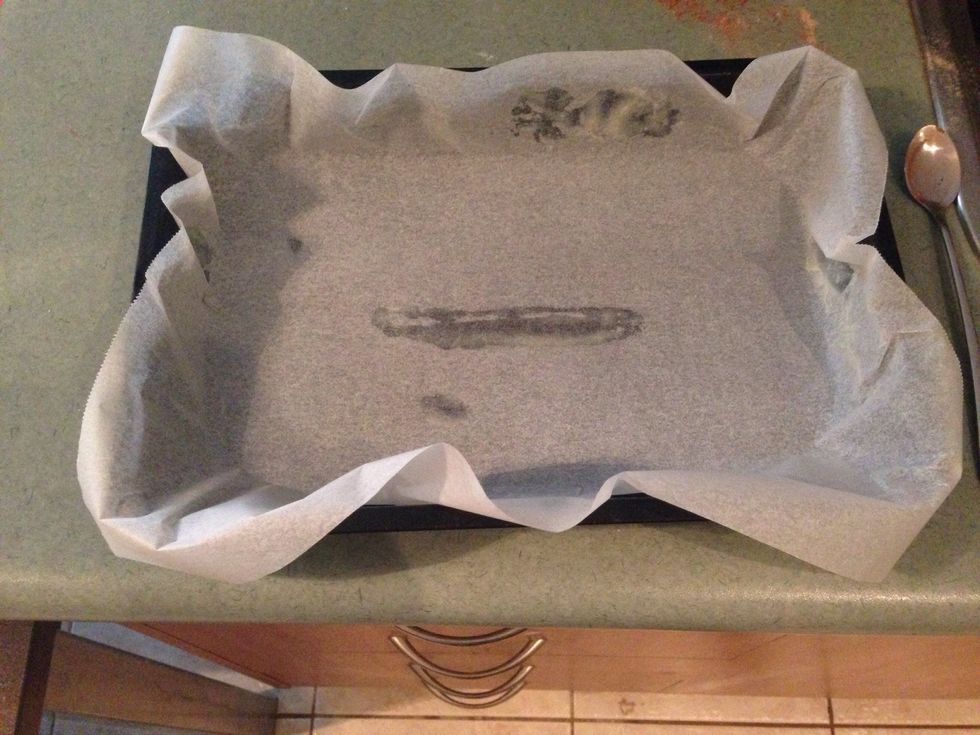 Prepare baking tray with baking paper or lightly oil