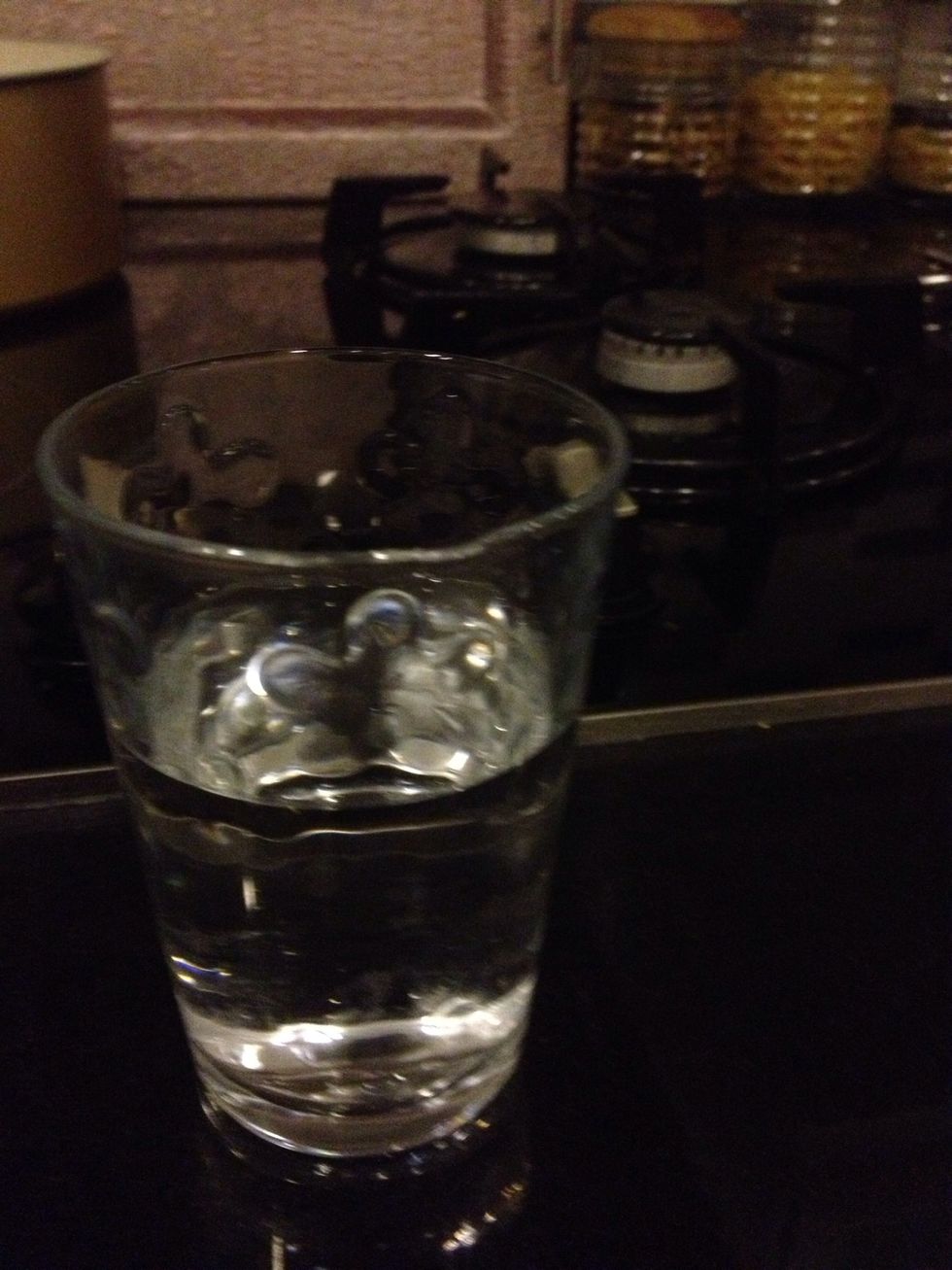 Prepare one cup of water
