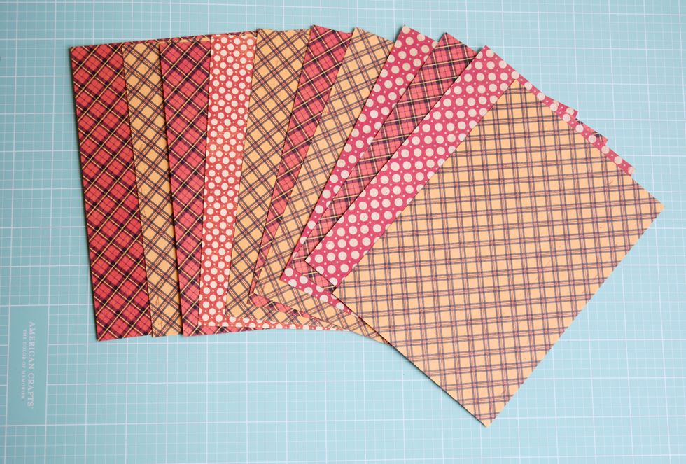 Prepare paper - 12 pc 13,5 cm*19,5 cm