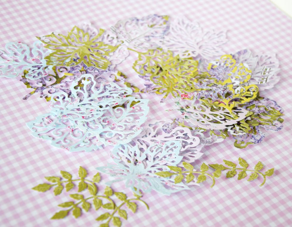 Prepare some die-cuts.