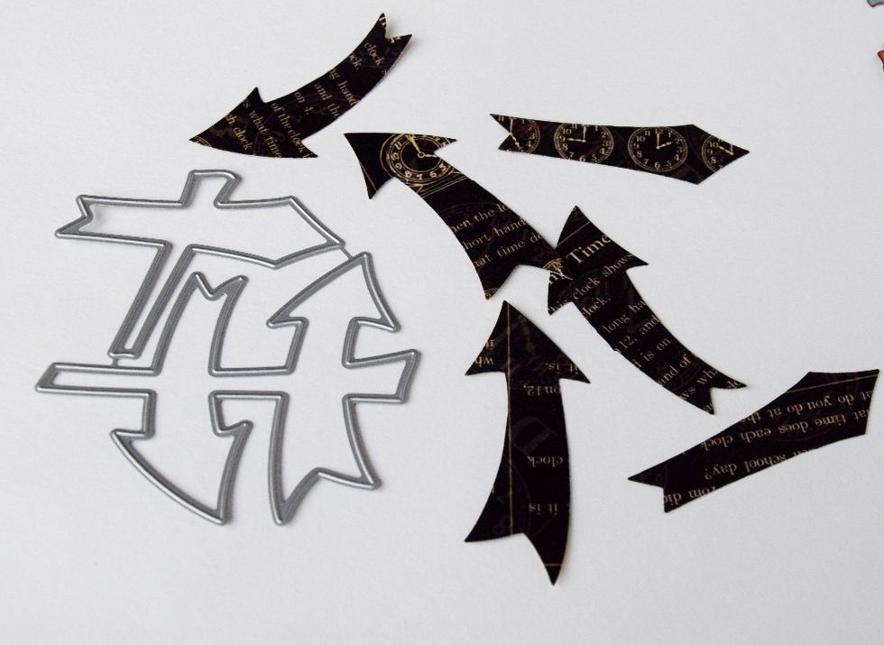 Prepare some die-cuts