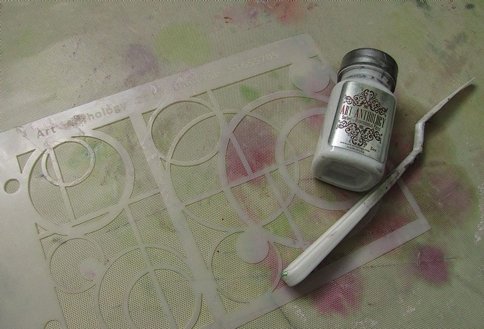 Prepare stencil UNIVERSE and Sorbet - LINEN.
