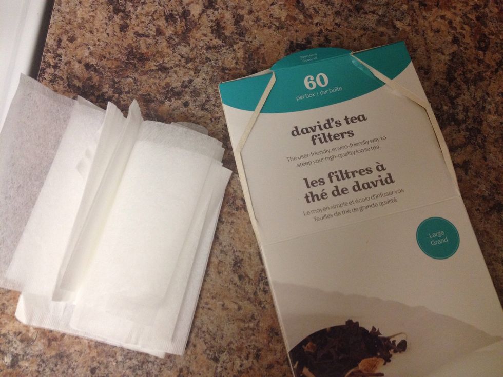 Prepare tea filters of any size