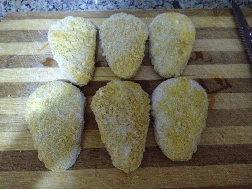 Prepare the chicken , here i used the half fried chicken