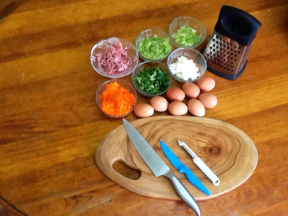 Prepare the ingredients