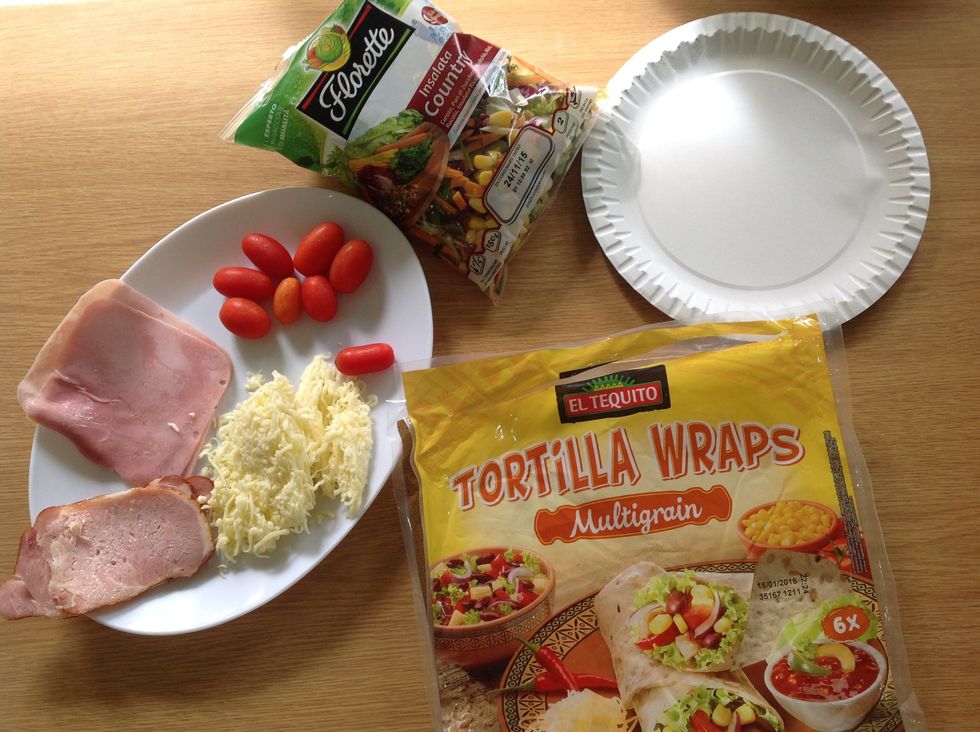 Prepare the ingredients.