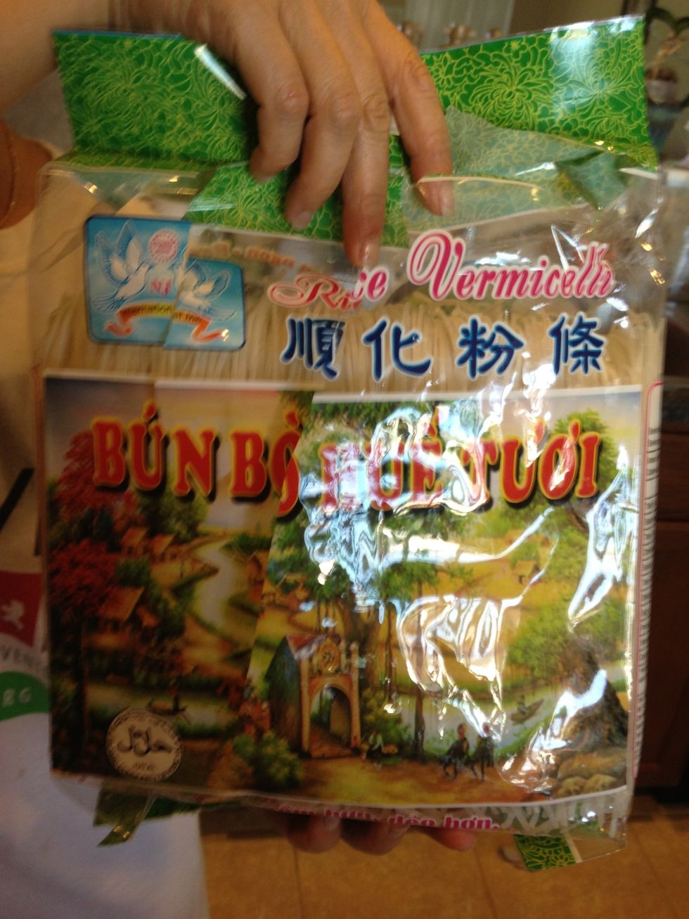 Prepare the noodles according to instructions