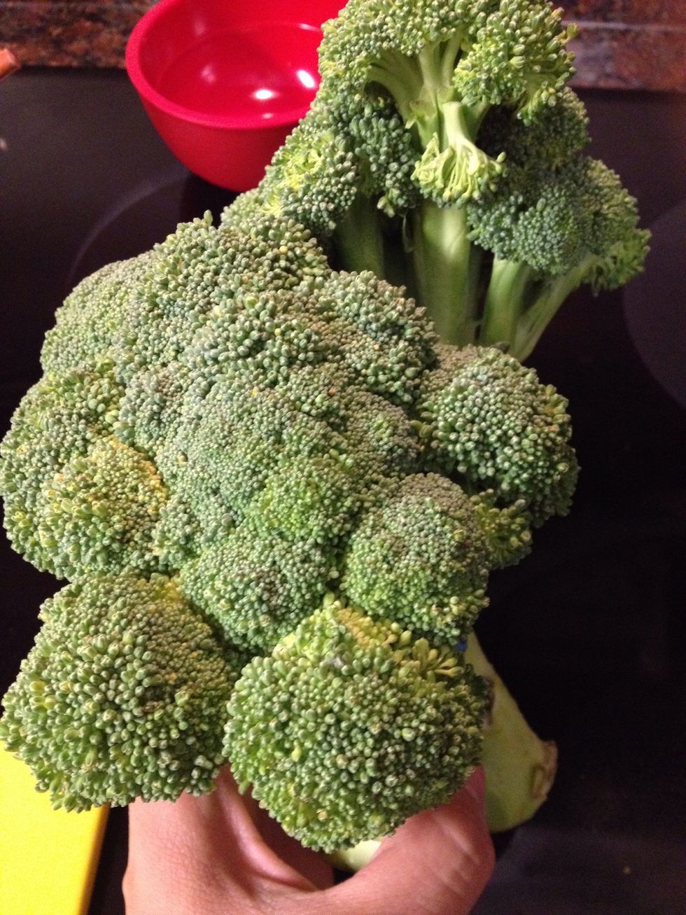 Prepare your broccoli