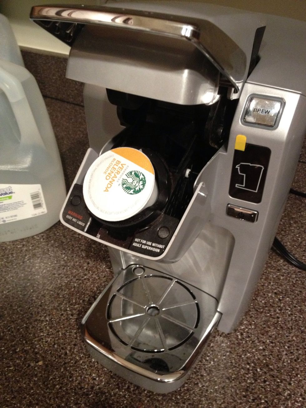 Prepare your coffee, mocha, hot chocolate ....etc