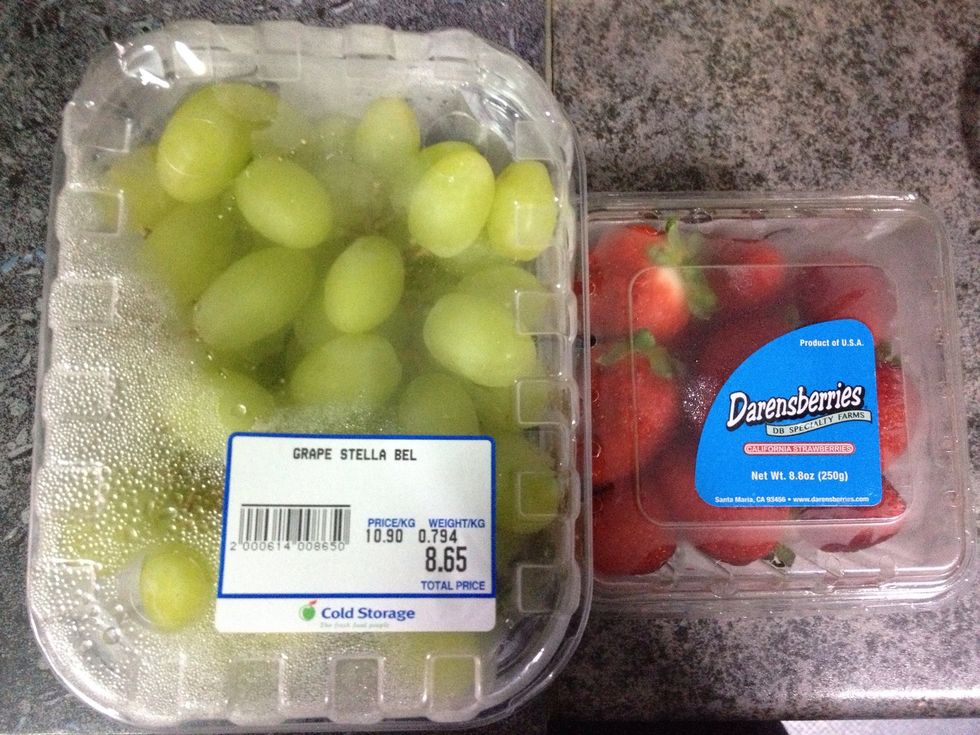 Prepare your fruits