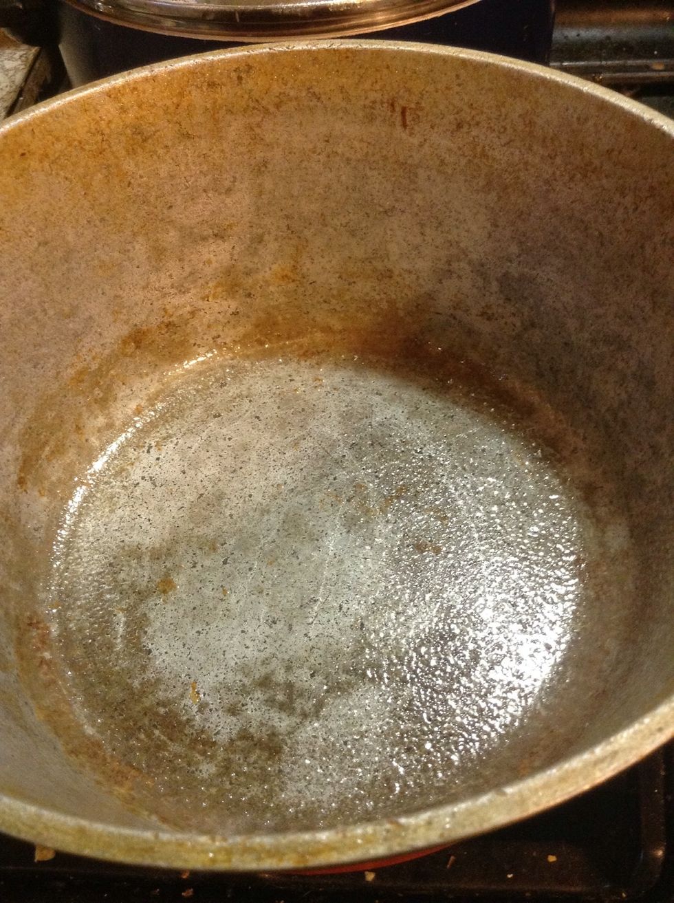 Prepare your heavy duty casserole with non stick spray