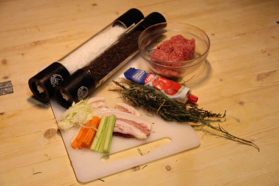 Prepare your ingredients