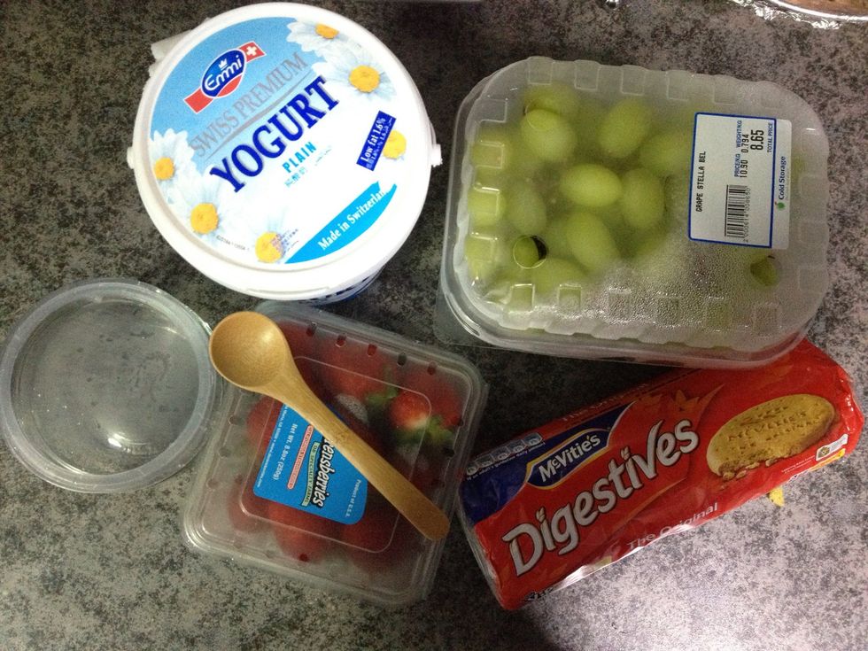 Prepare your ingredients.