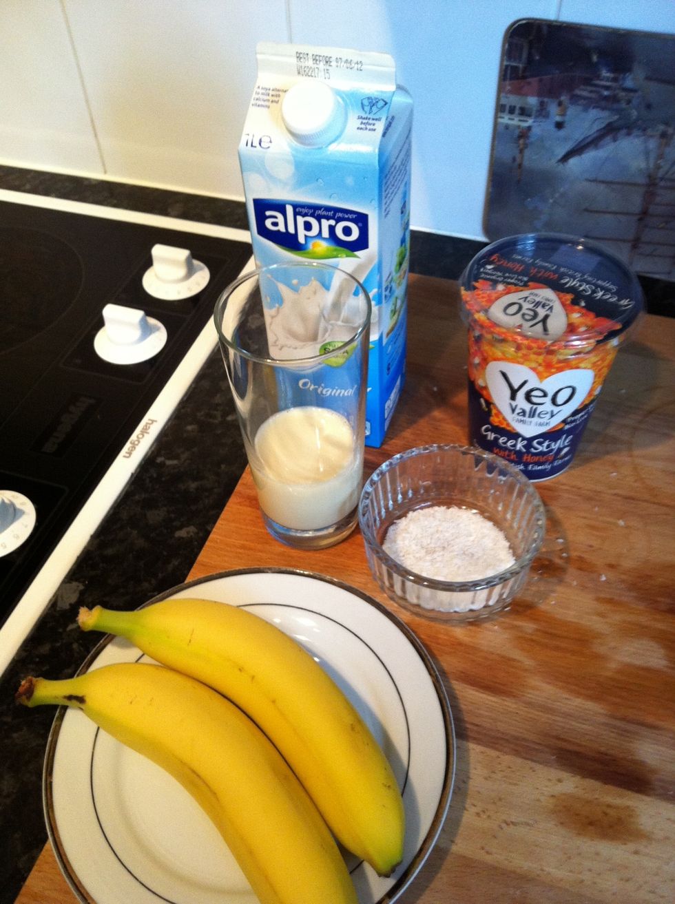 Prepare your ingredients.