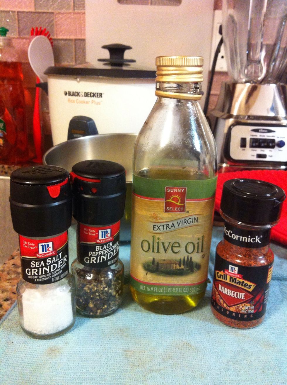Prepare your seasonings.