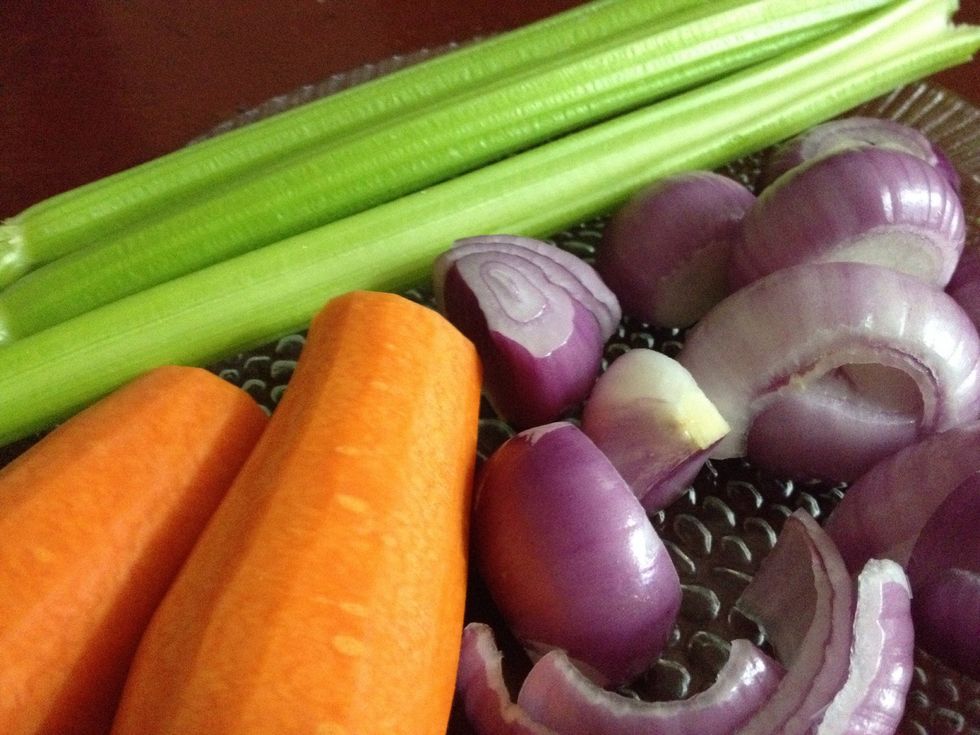 Prepare your veggies.