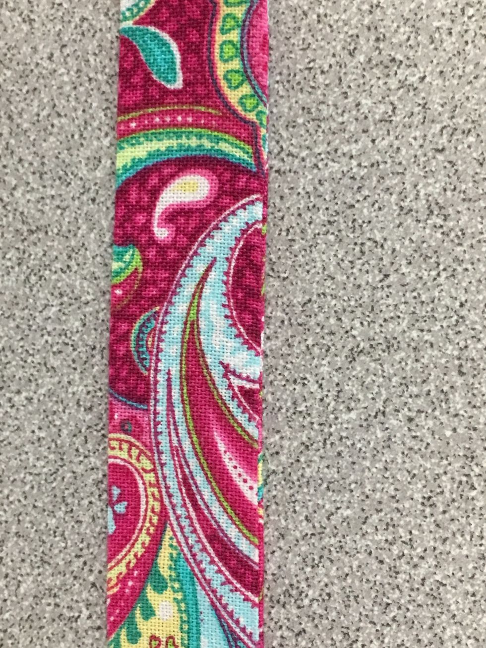 Press after flipping with the seam running along the side. There should not be a crease.