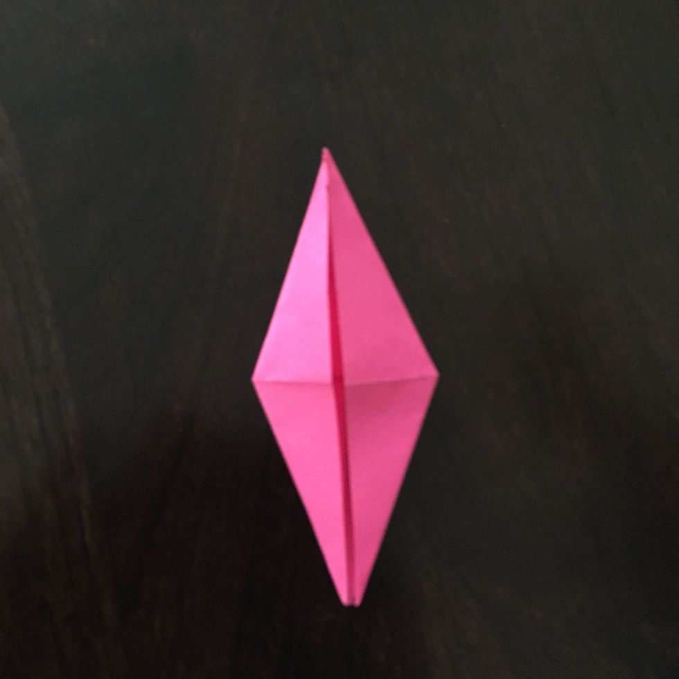 Press down, and repeat this step to the other side.