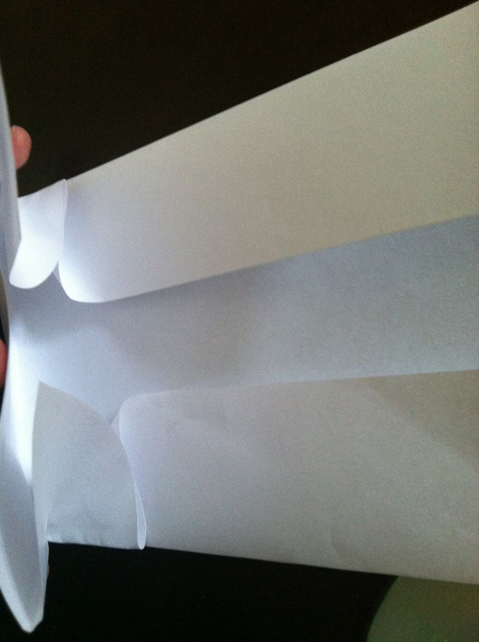 Press down your new folds