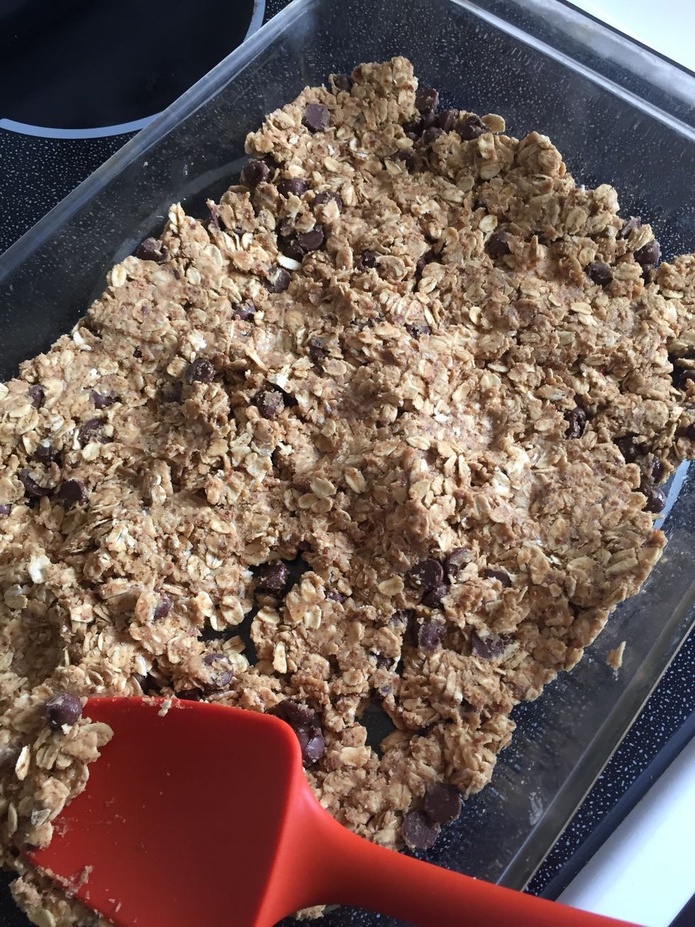 Press into a baking dish