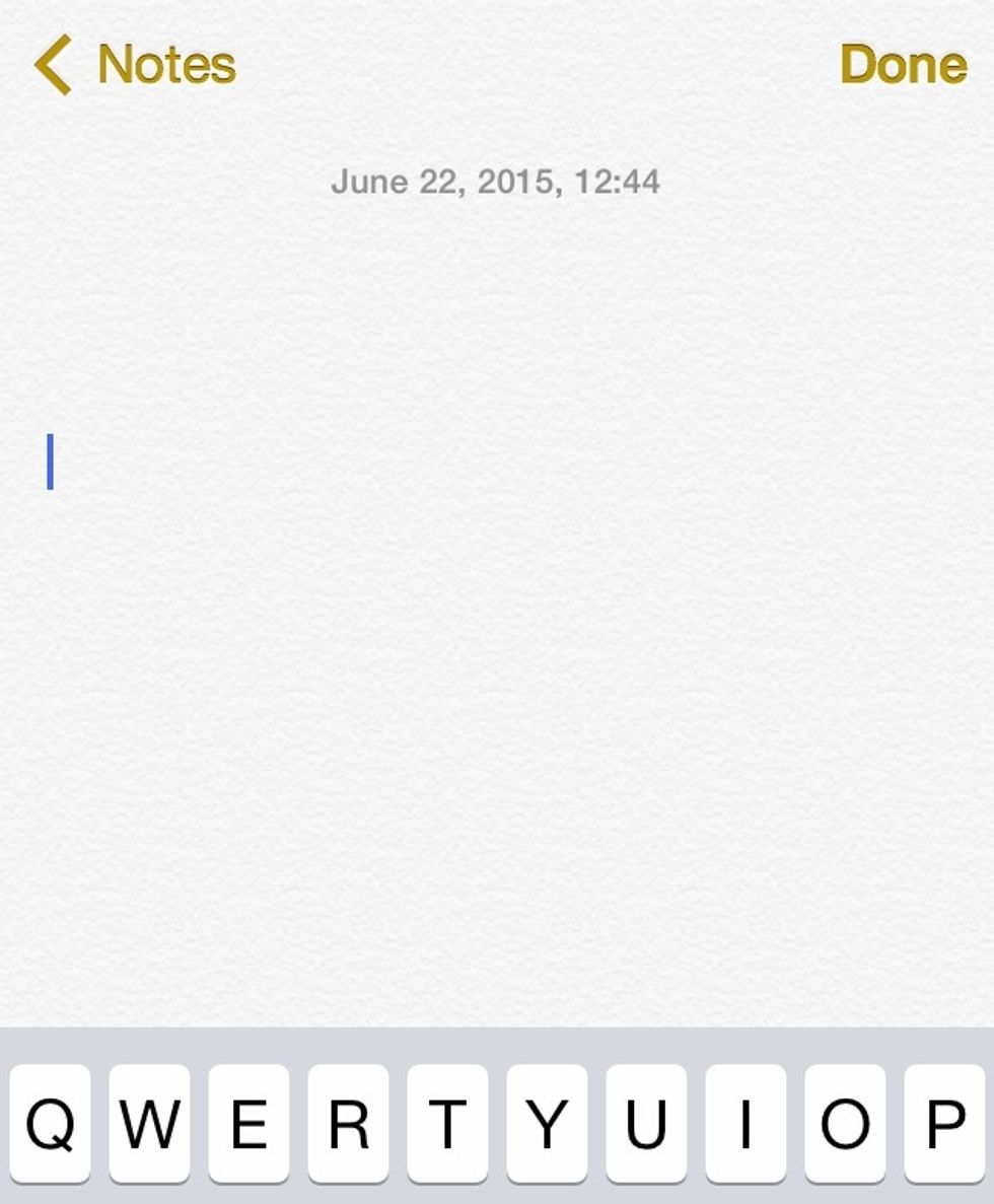 Press Return as many times as you want. I made 4 lines