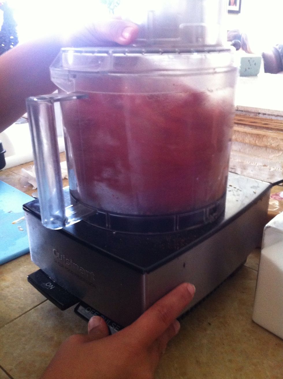 Press the button on and off... Hold button every once in a while.