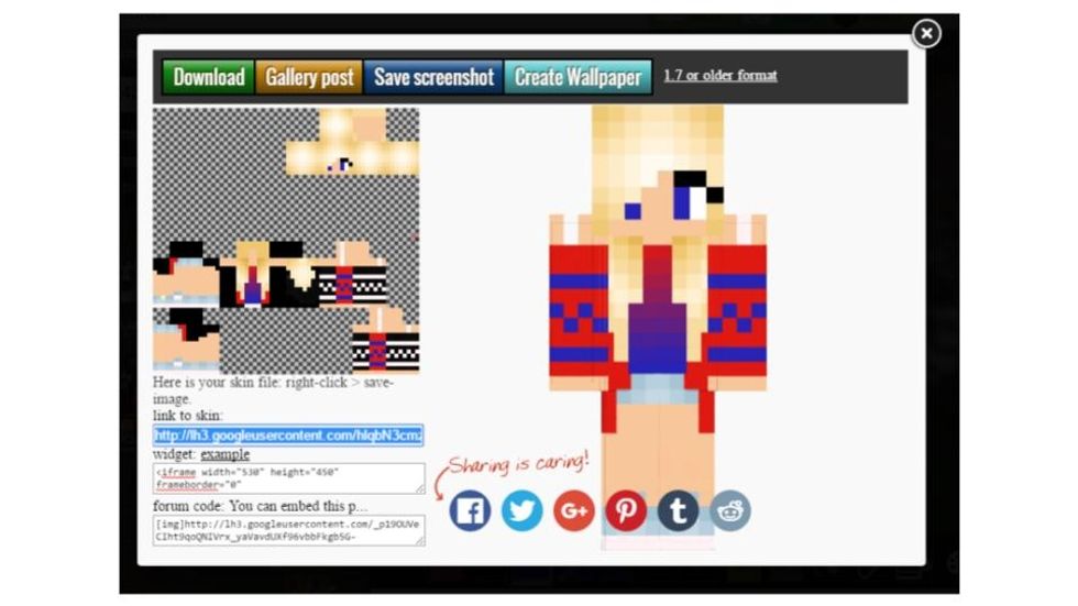 Press the download button in the upper right. A file named "unnamed" should appear in the bottom left.