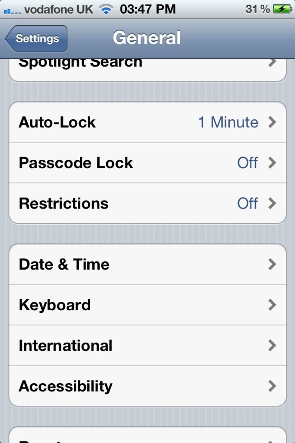 Press to 'Keyboard' Button