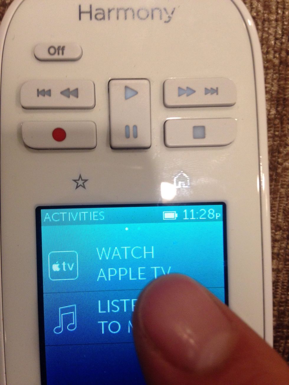 Press 'Watch Apple TV'