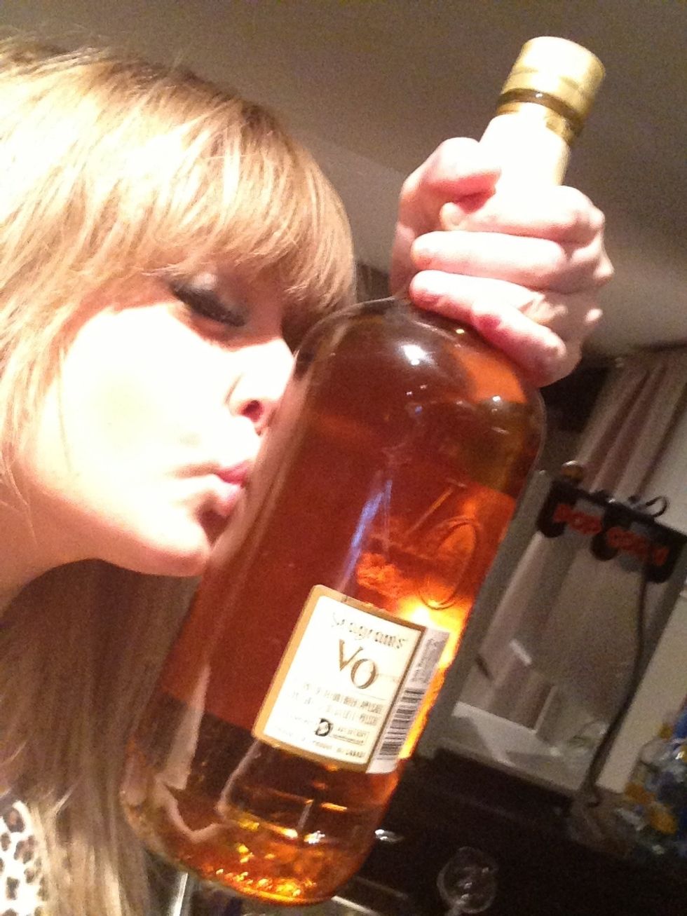 Press your face up against alcohol cuz apparently it's that good.