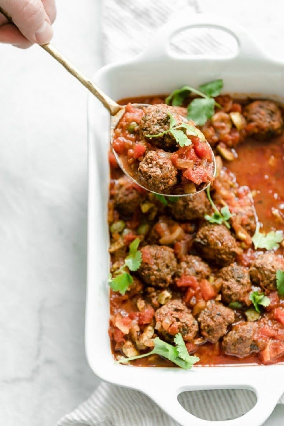 Pressure Cooker Moroccan Meatballs Recipe