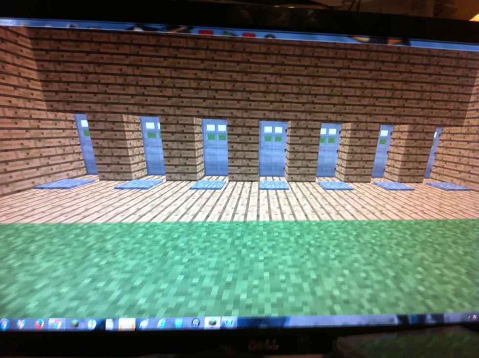 Pressure plates in side.