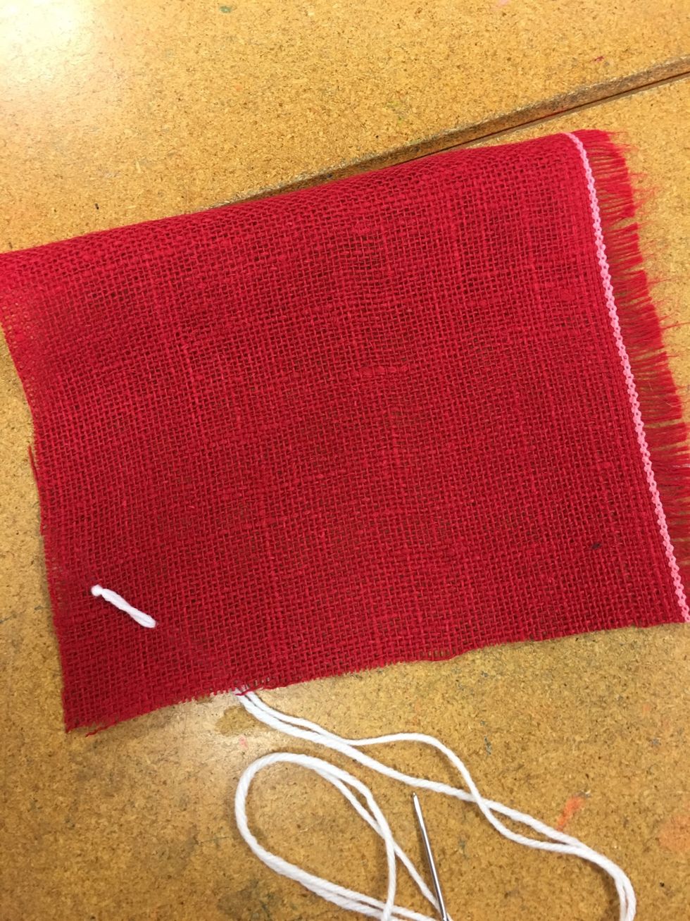 Pretend you have an invisible square on your paper.  Go down in the OPPOSITE corner to make a diagonal line.