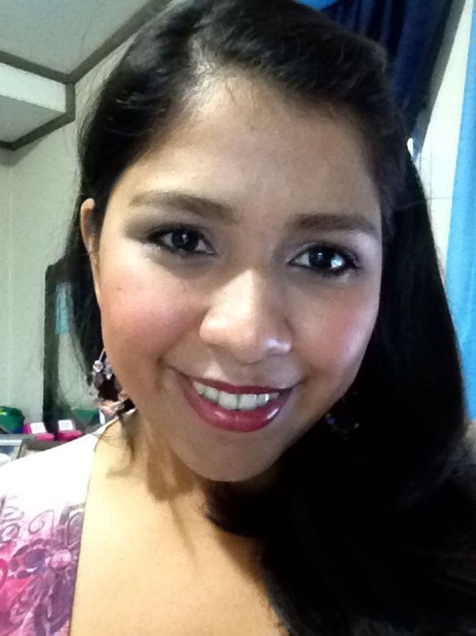 Pretty in a rose/coffee look! \ud83c\udf39Thanks for watching \ud83d\ude18\ud83d\udc40
