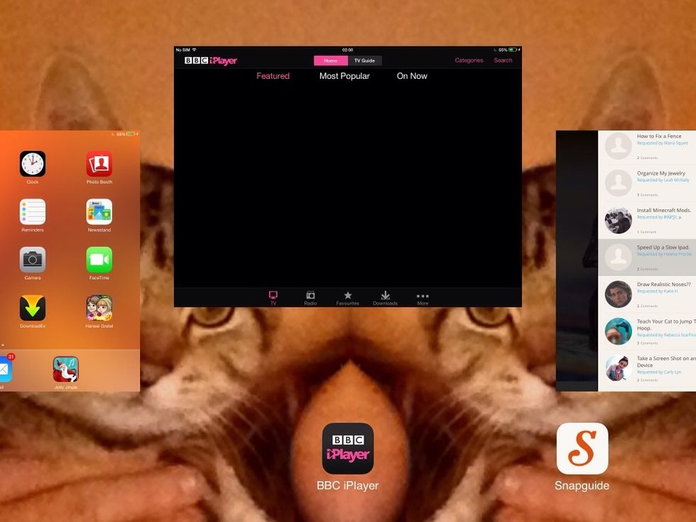 Prevent multitasking. The more apps that are open, the slower your iPad will be. Close all apps that you are not using. BONUS: by closing all unused apps, the apps that are used will glitch less.